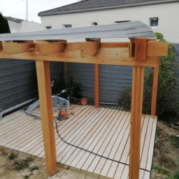 Réparation de toiture de pergola en acier Sceaux